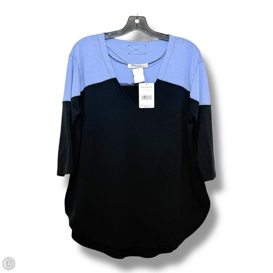 Top Long Sleeve By Free People In Blue, Size: S