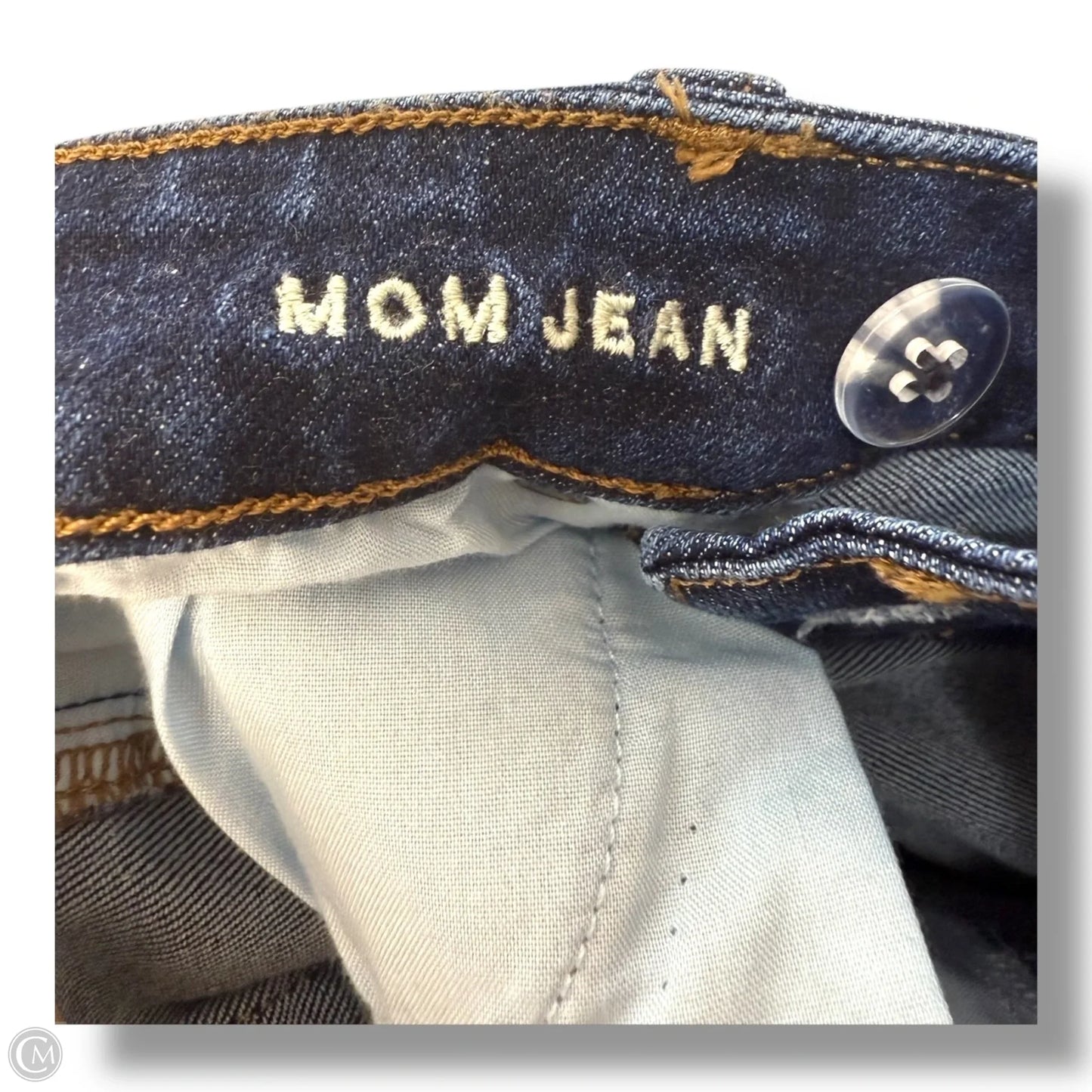 MOM Jeans Boot Cut By American Eagle In Blue, Size: 6