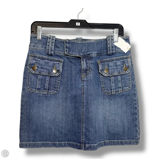 Skirt Mini & Short By Banana Republic In Blue, Size: 2