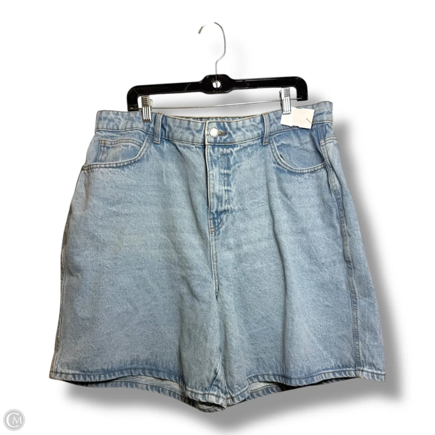 Shorts By Pretty Little Thing In Blue, Size: 20