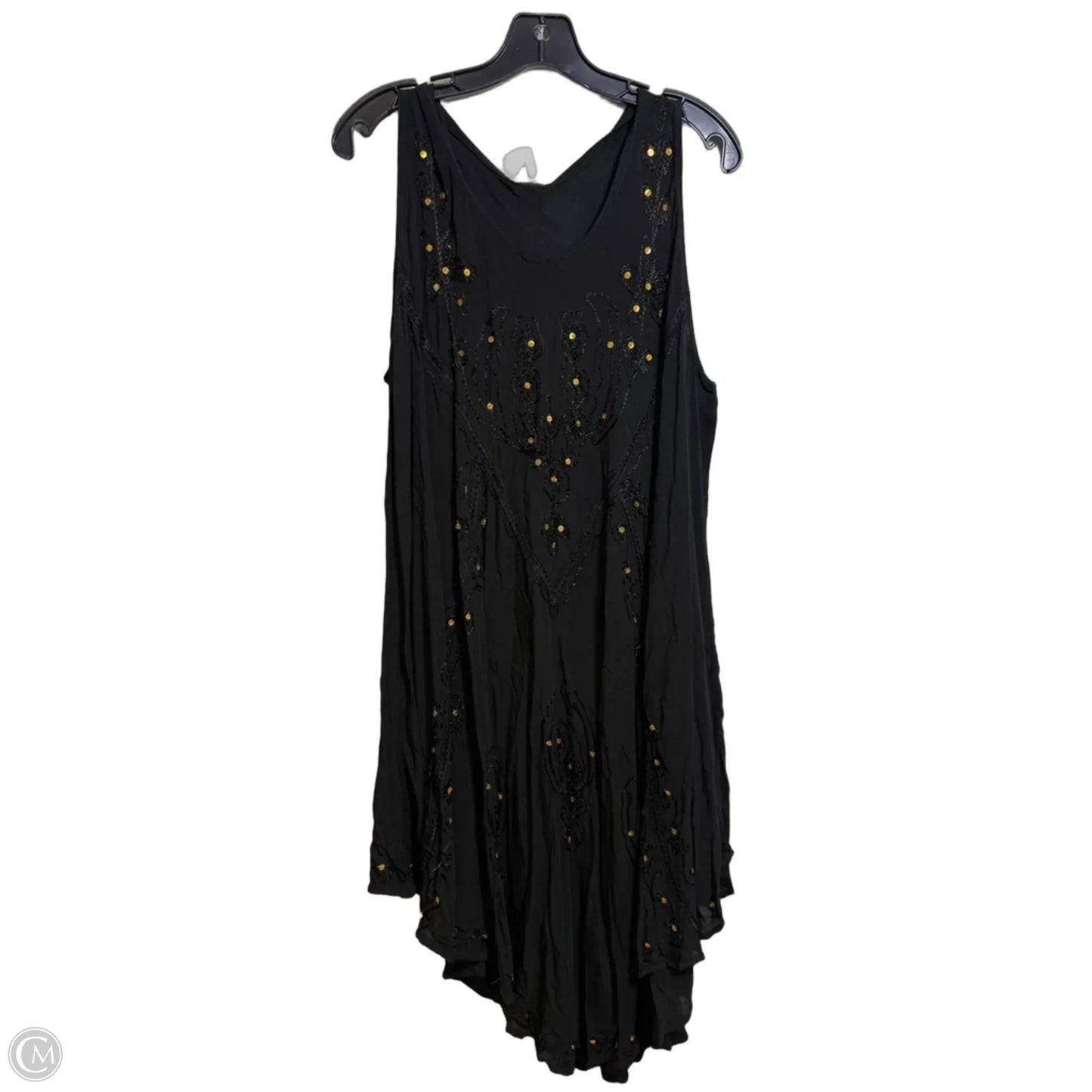 Dress Casual Maxi By Clothes Mentor In Black, Size: 2x