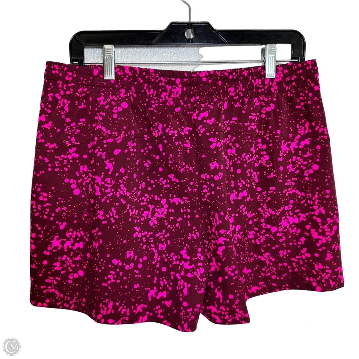 Athletic Shorts By Fabletics In Pink, Size: L