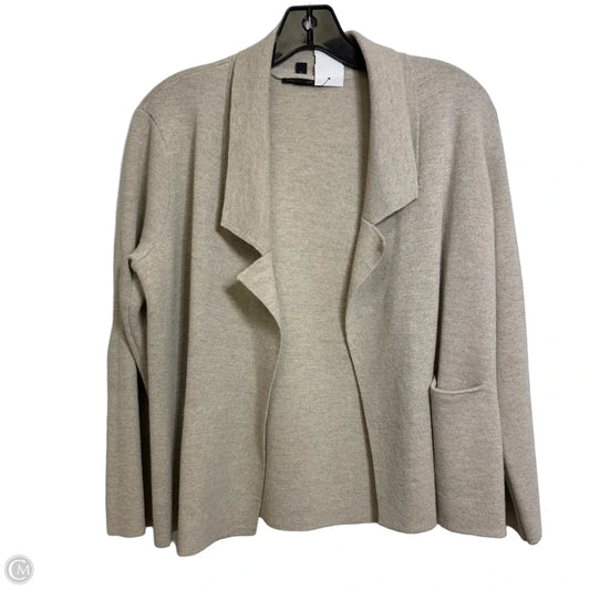 Cardigan By Eileen Fisher In Tan, Size: Xs