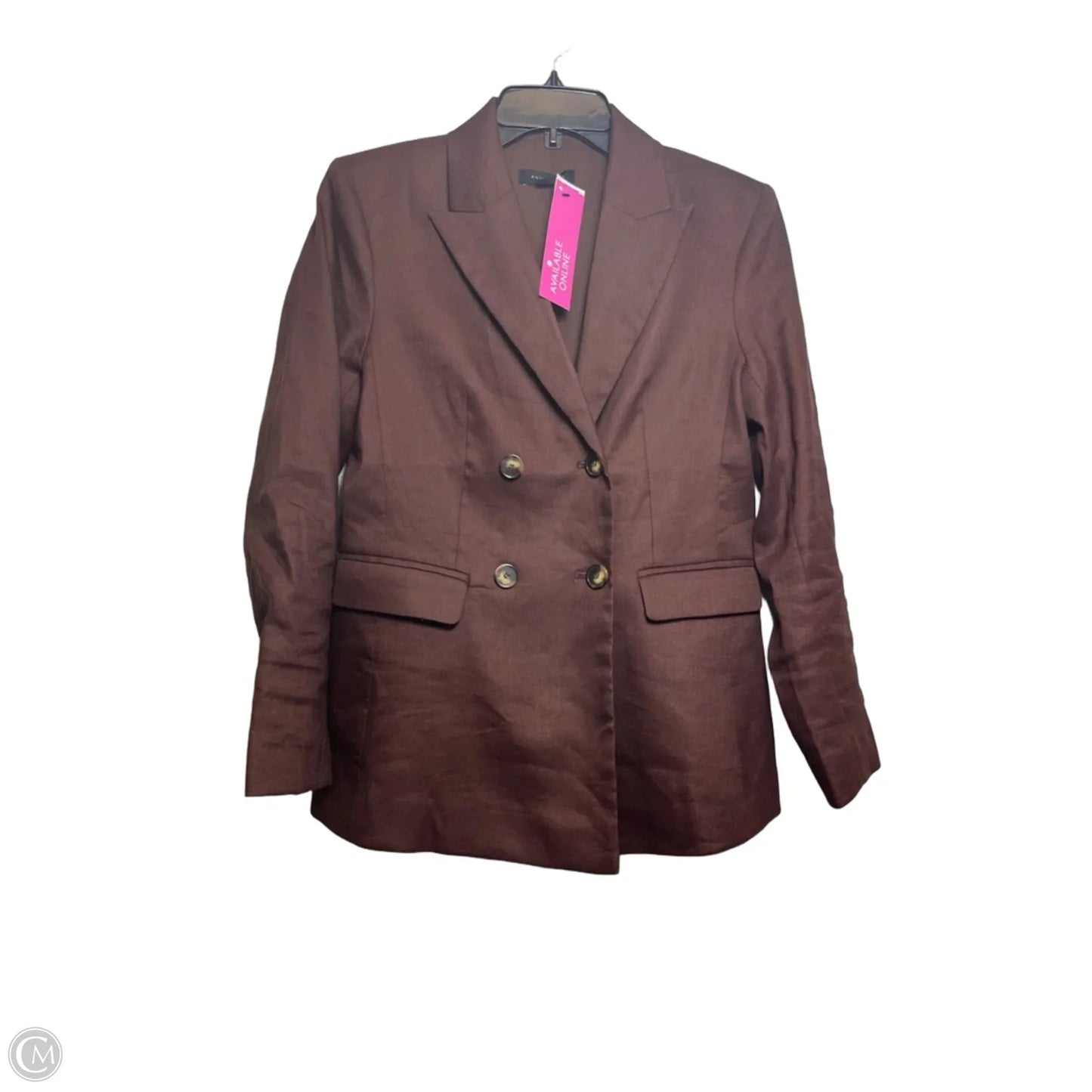 Blazer By Ann Taylor In Brown, Size: 2p
