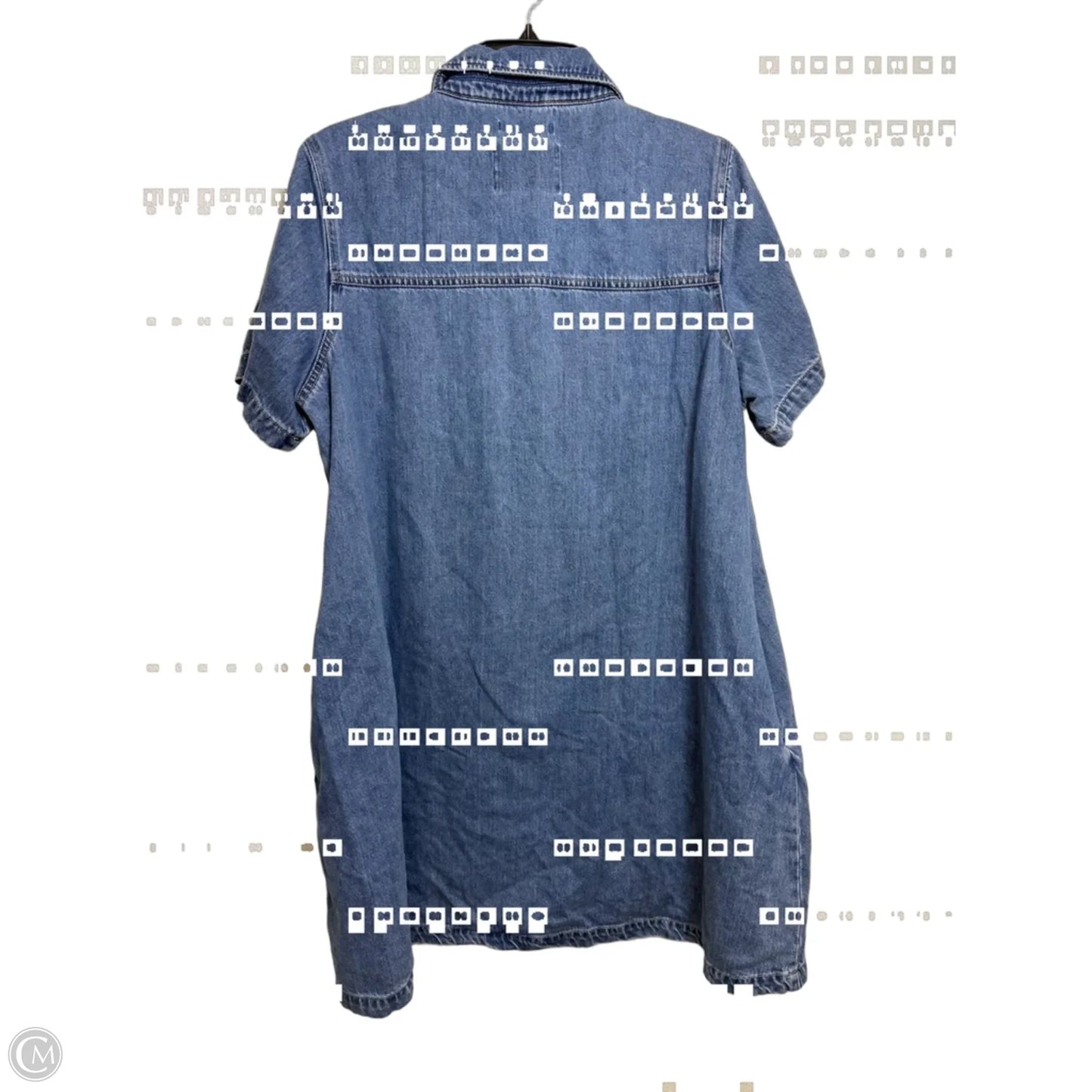 Dress Casual Maxi By Scotch & Soda In Blue Denim, Size: L