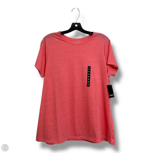 Top Short Sleeve By Torrid In Coral, Size: Xl