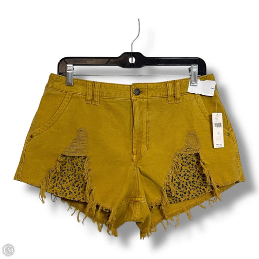 Shorts By Pilcro In Yellow, Size: 8