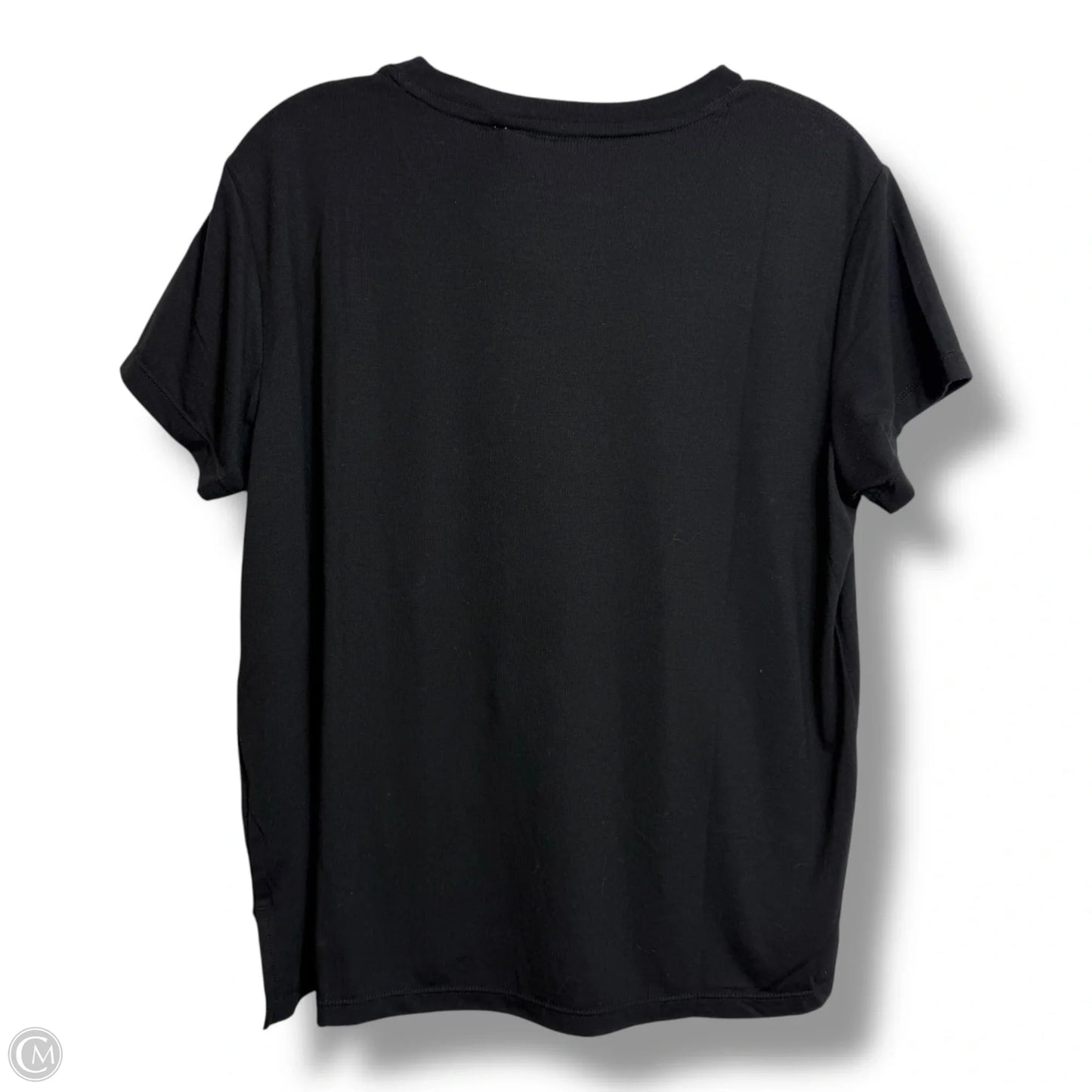 Top Short Sleeve By Reebok In Black, Size: S