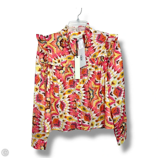 Top Long Sleeve By Pinch In Floral Print, Size: S