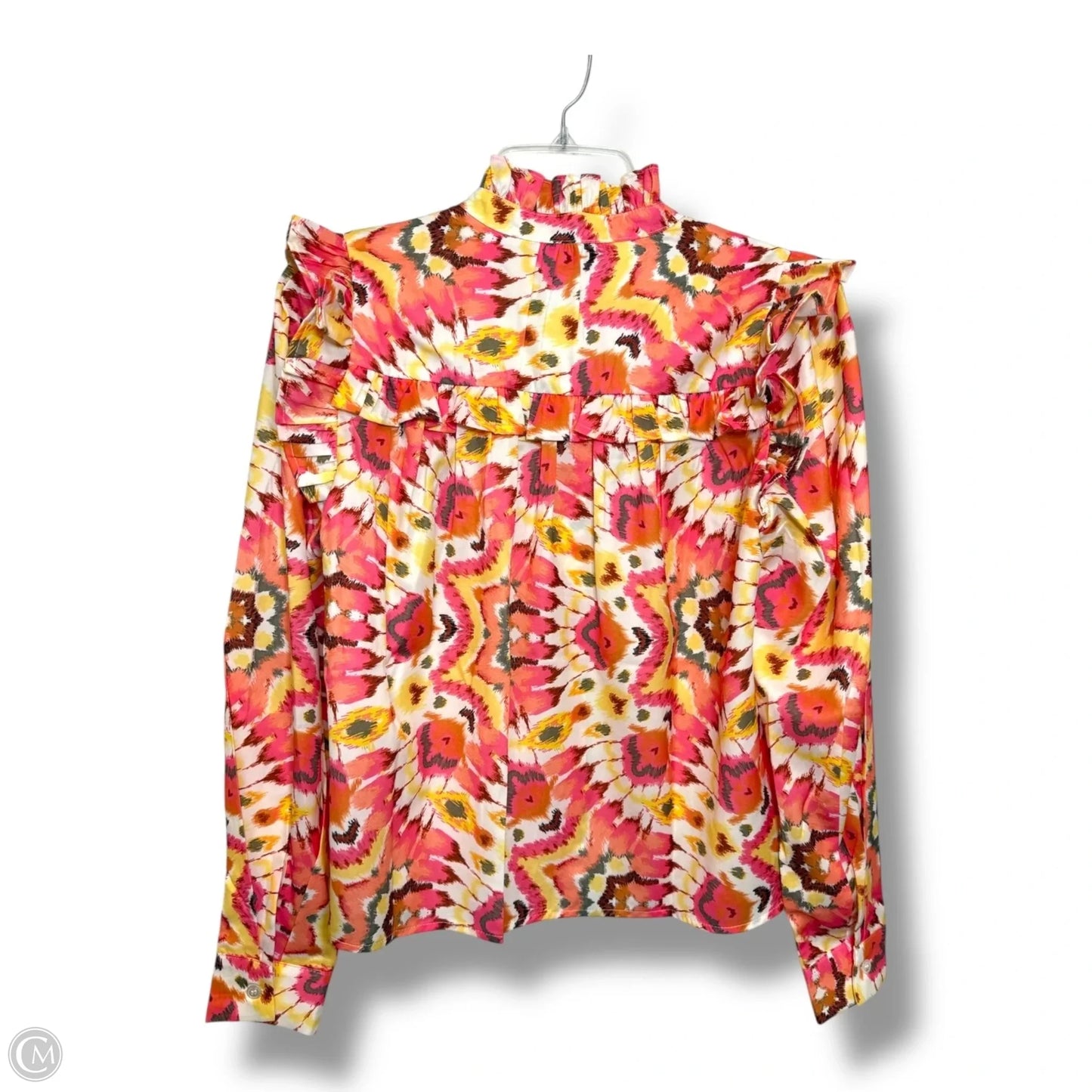 Top Long Sleeve By Pinch In Floral Print, Size: S