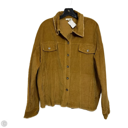 Jacket Shirt By La Miel In Multi-colored, Size: L