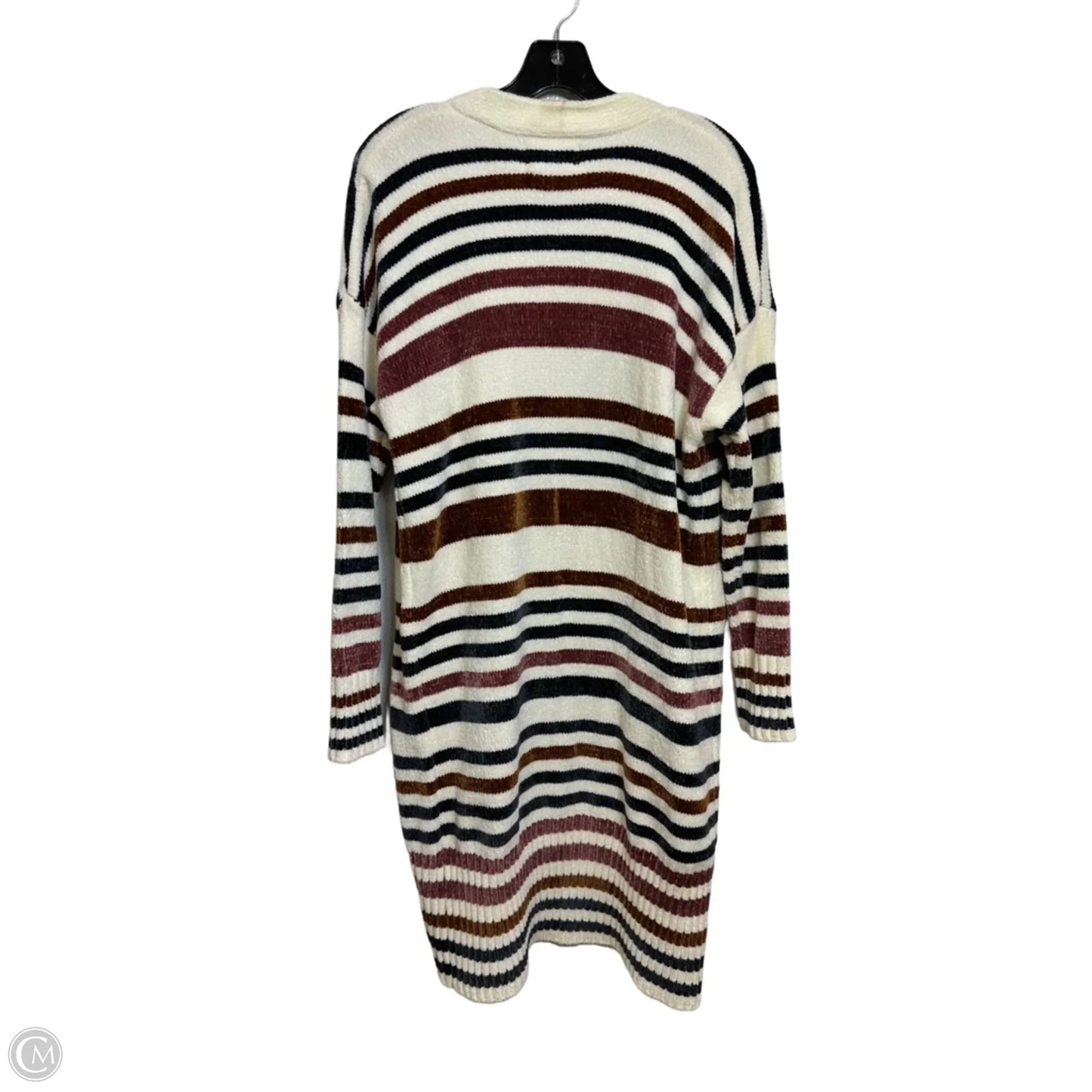 Cardigan By Olive And Oak In Striped Pattern, Size: M