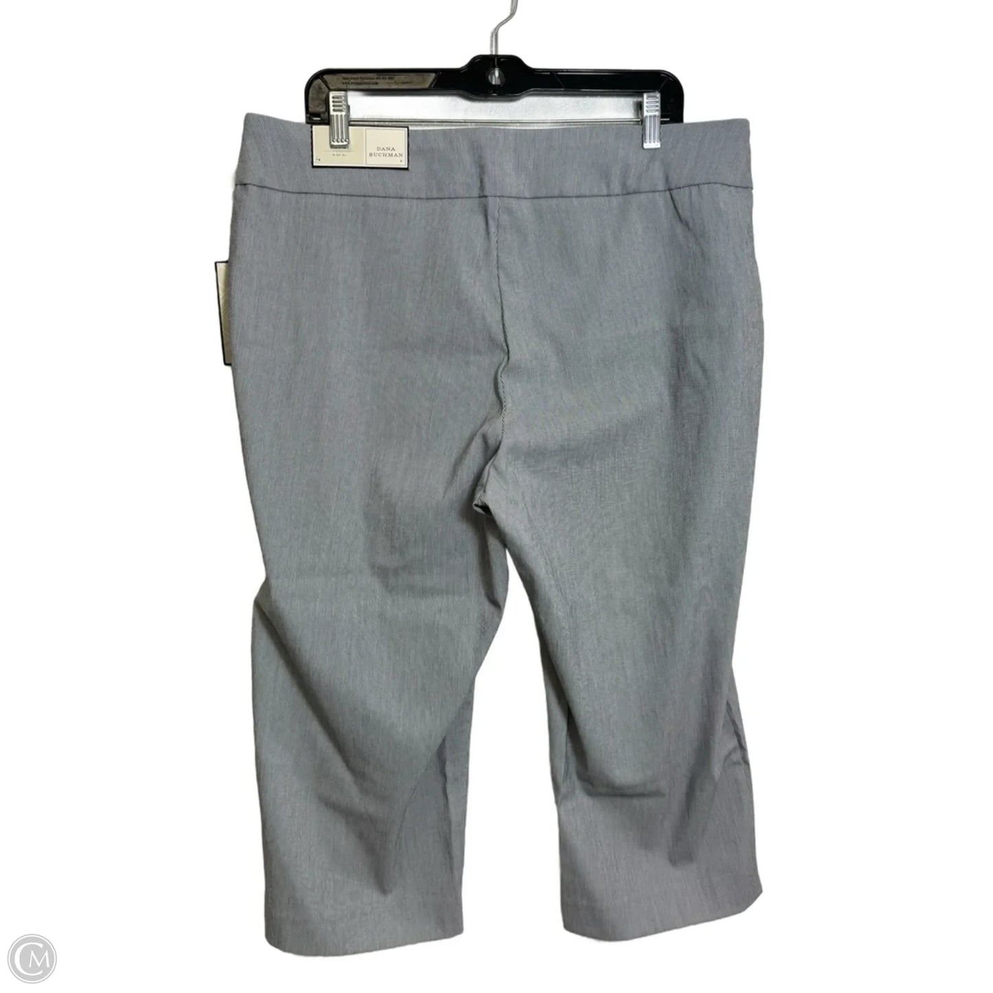 Capris By Dana Buchman In Black, Size: Xl