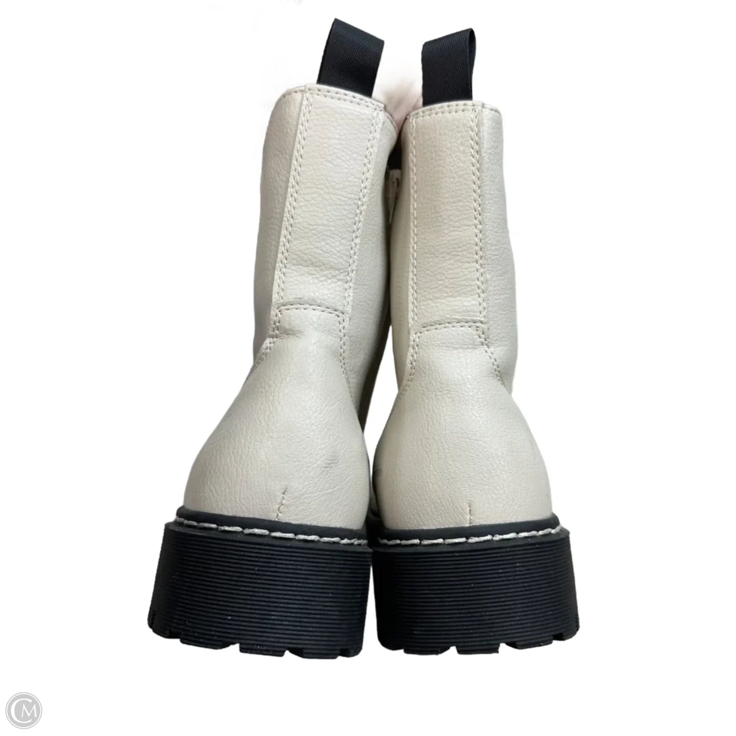 Boots Ankle Flats By Sincerely Jules In Cream, Size: 10