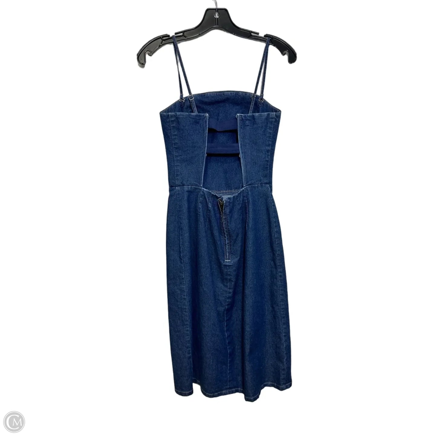Dress Casual Short By American Eagle In Blue Denim, Size: S