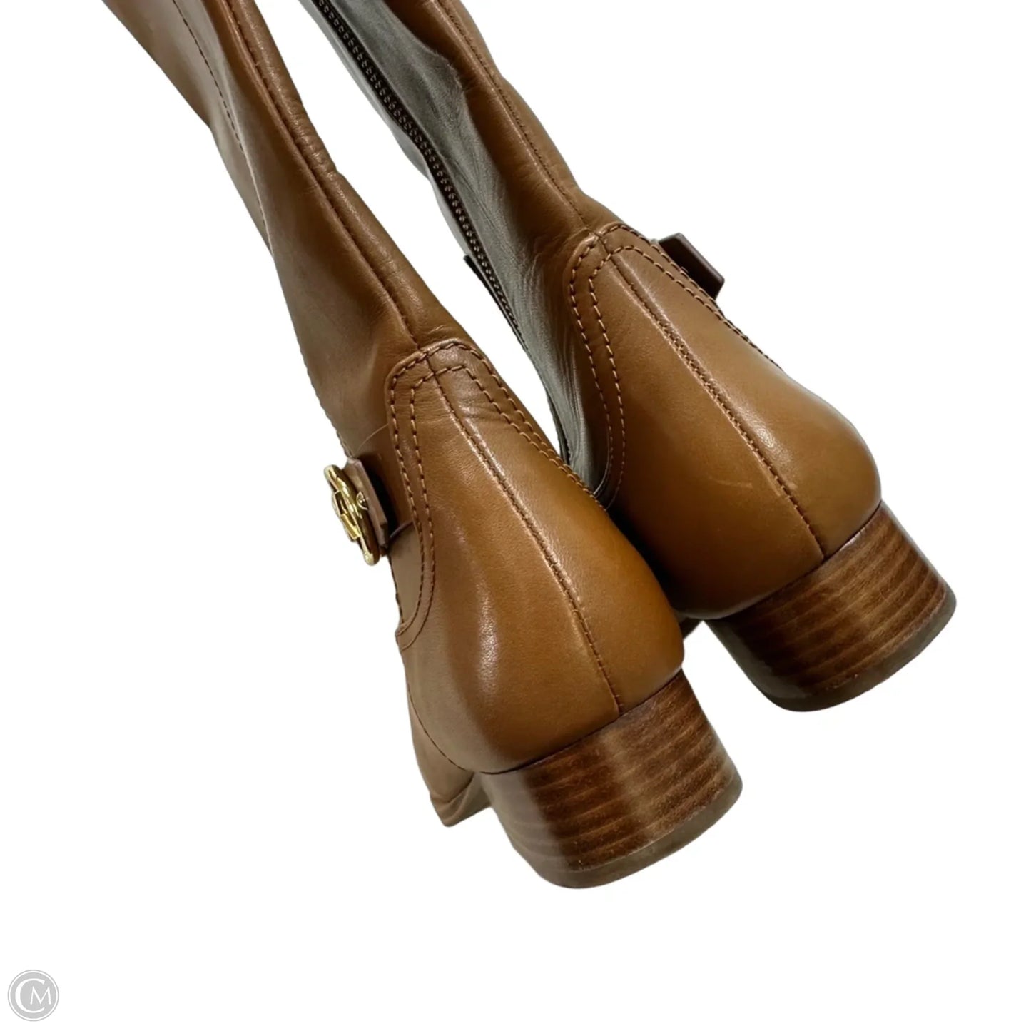 Boots Knee Flats By Michael By Michael Kors In Tan, Size: 7.5