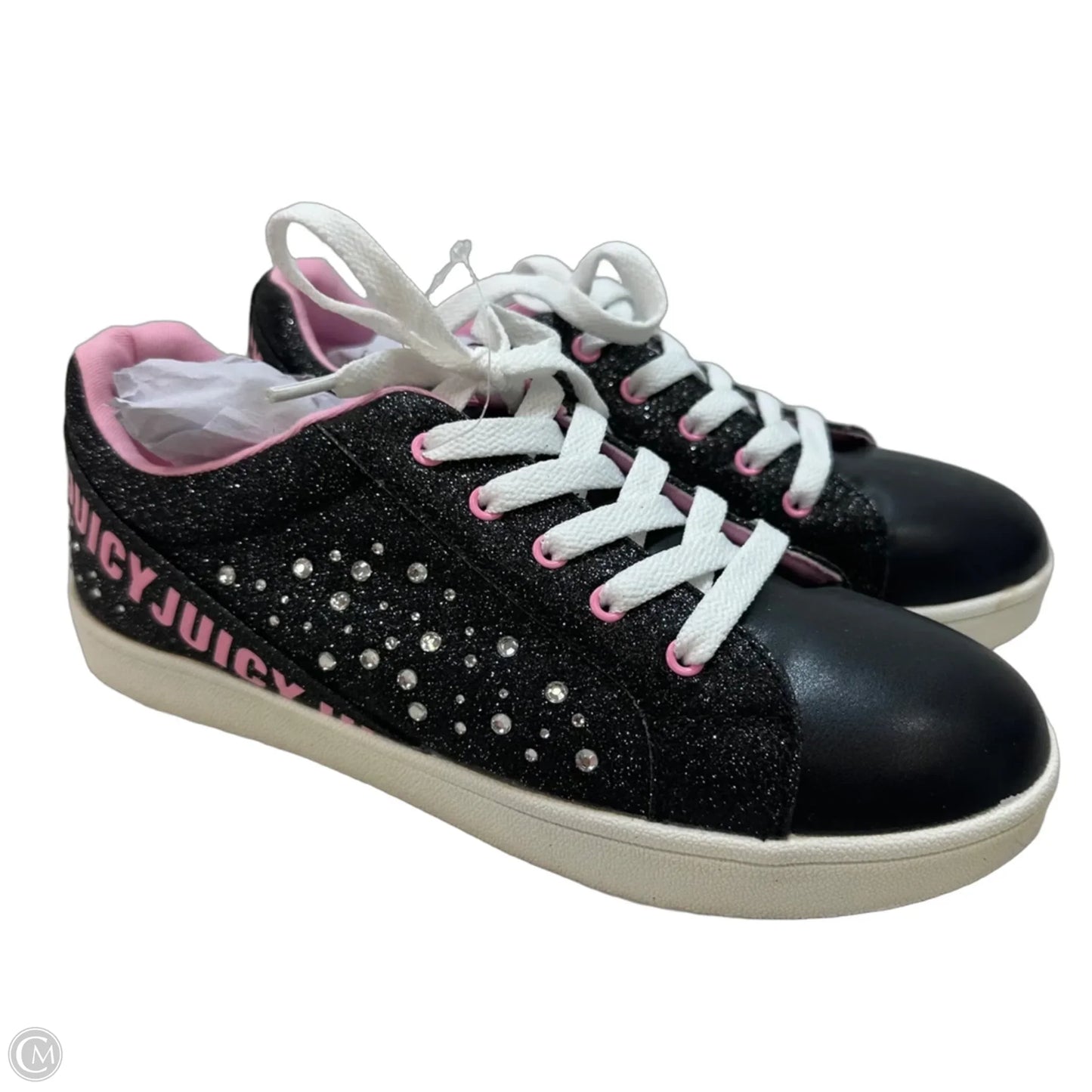 Shoes Sneakers By Juicy Couture In Black, Size: 5