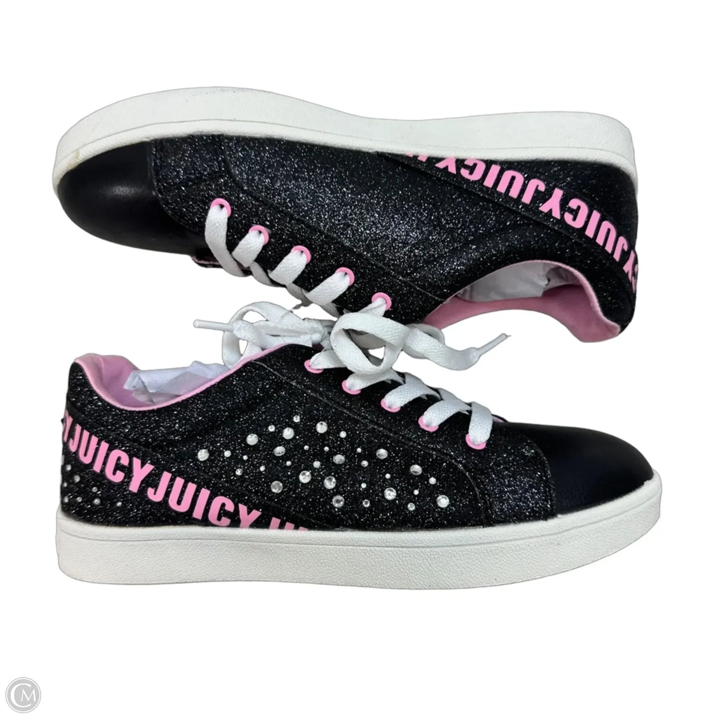 Shoes Sneakers By Juicy Couture In Black, Size: 5