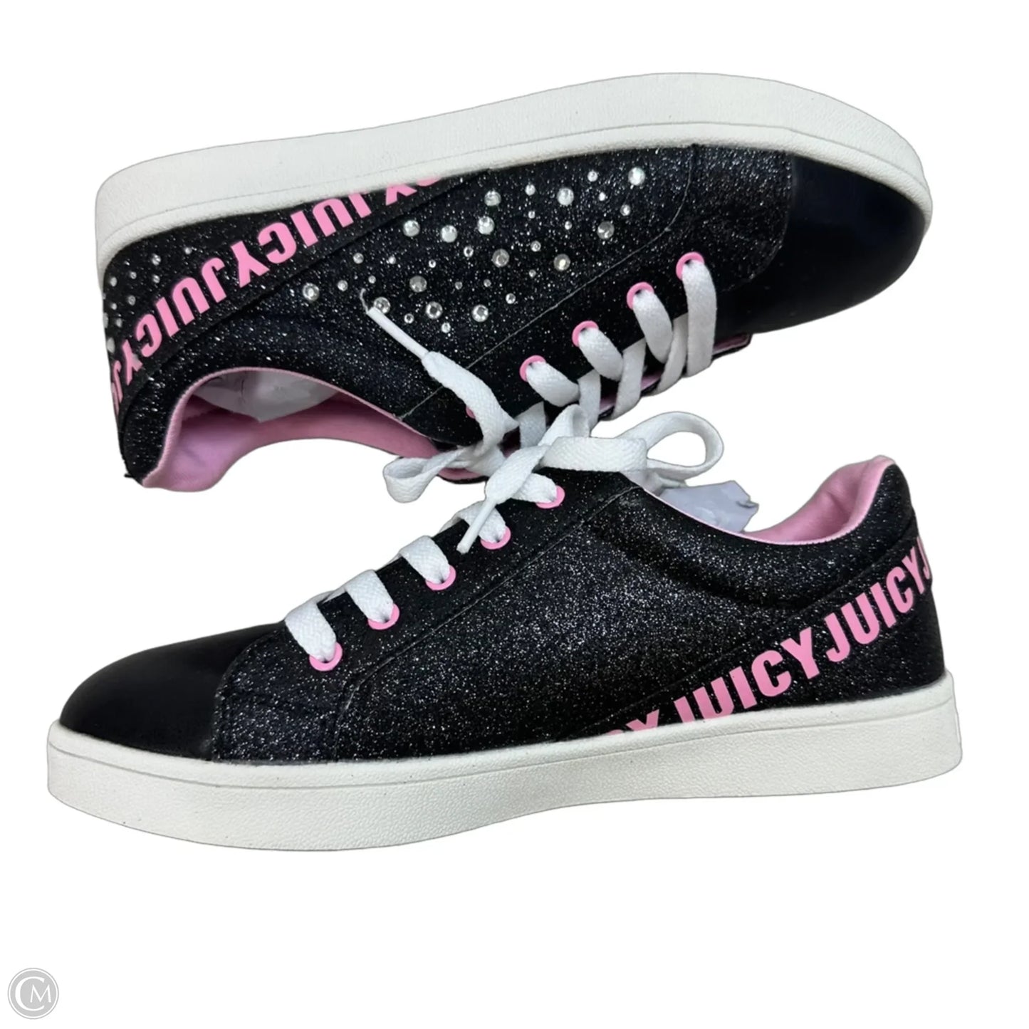 Shoes Sneakers By Juicy Couture In Black, Size: 5