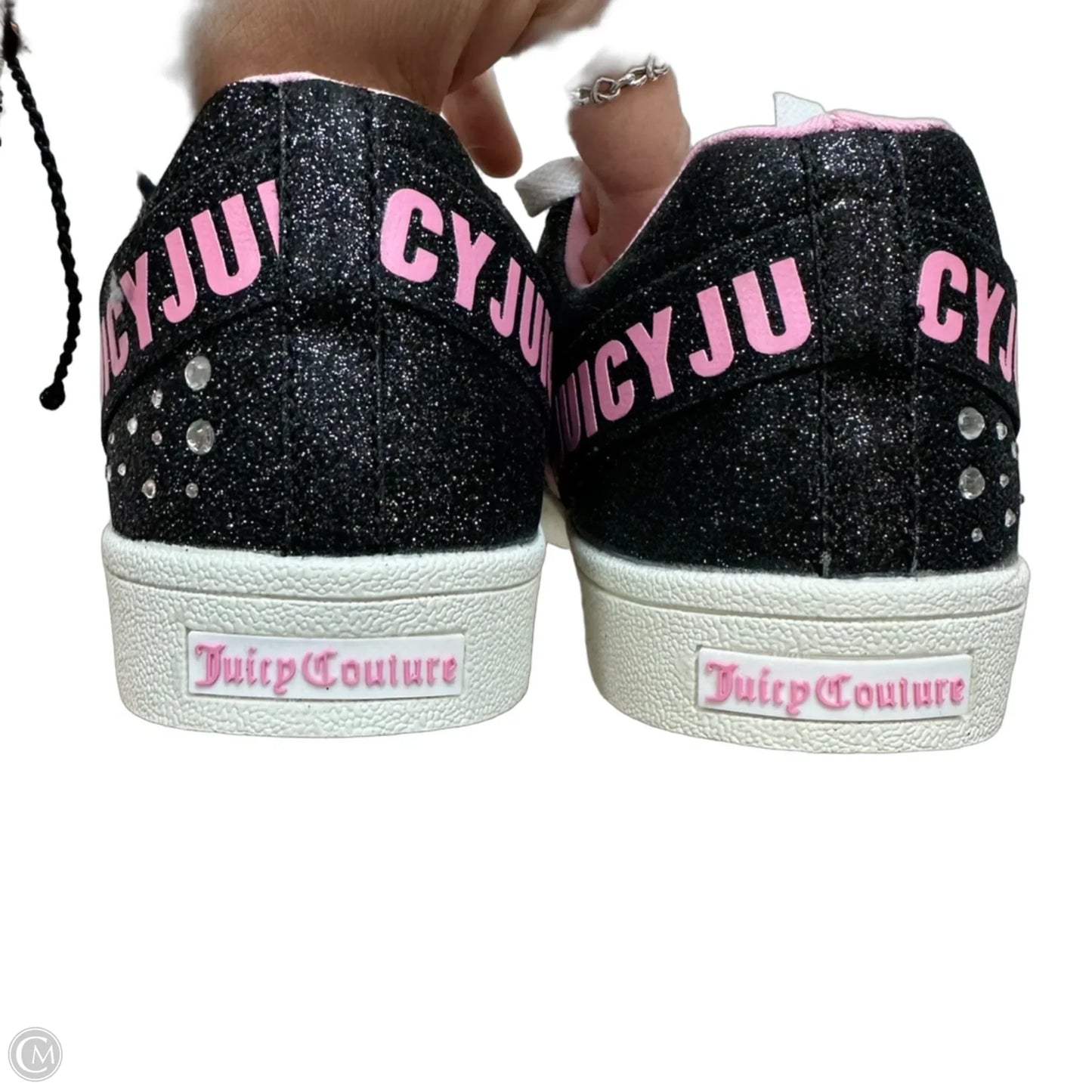 Shoes Sneakers By Juicy Couture In Black, Size: 5