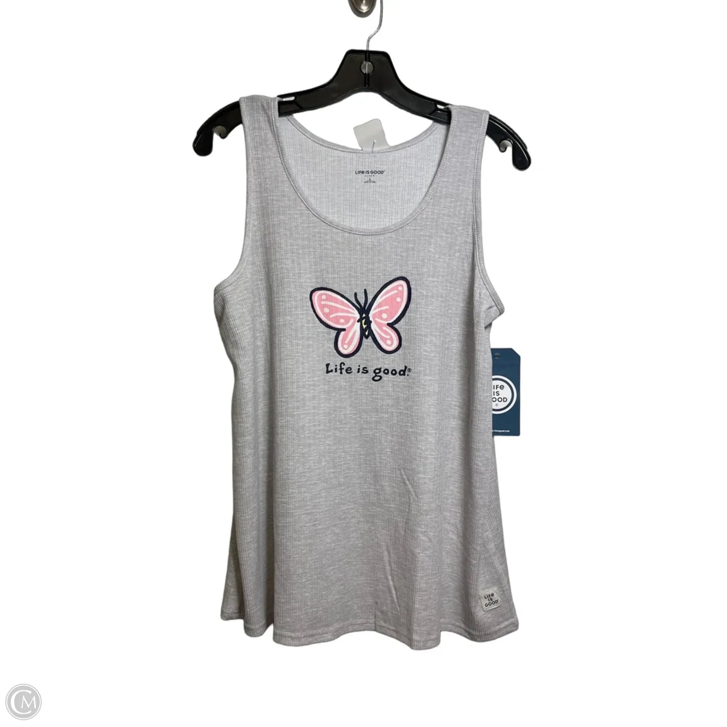 Tank Top By Life Is Good In Taupe, Size: L