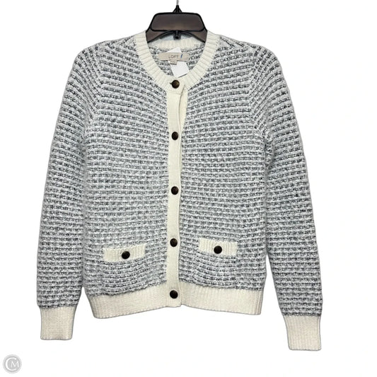 Cardigan By Loft In Grey, Size: Xs