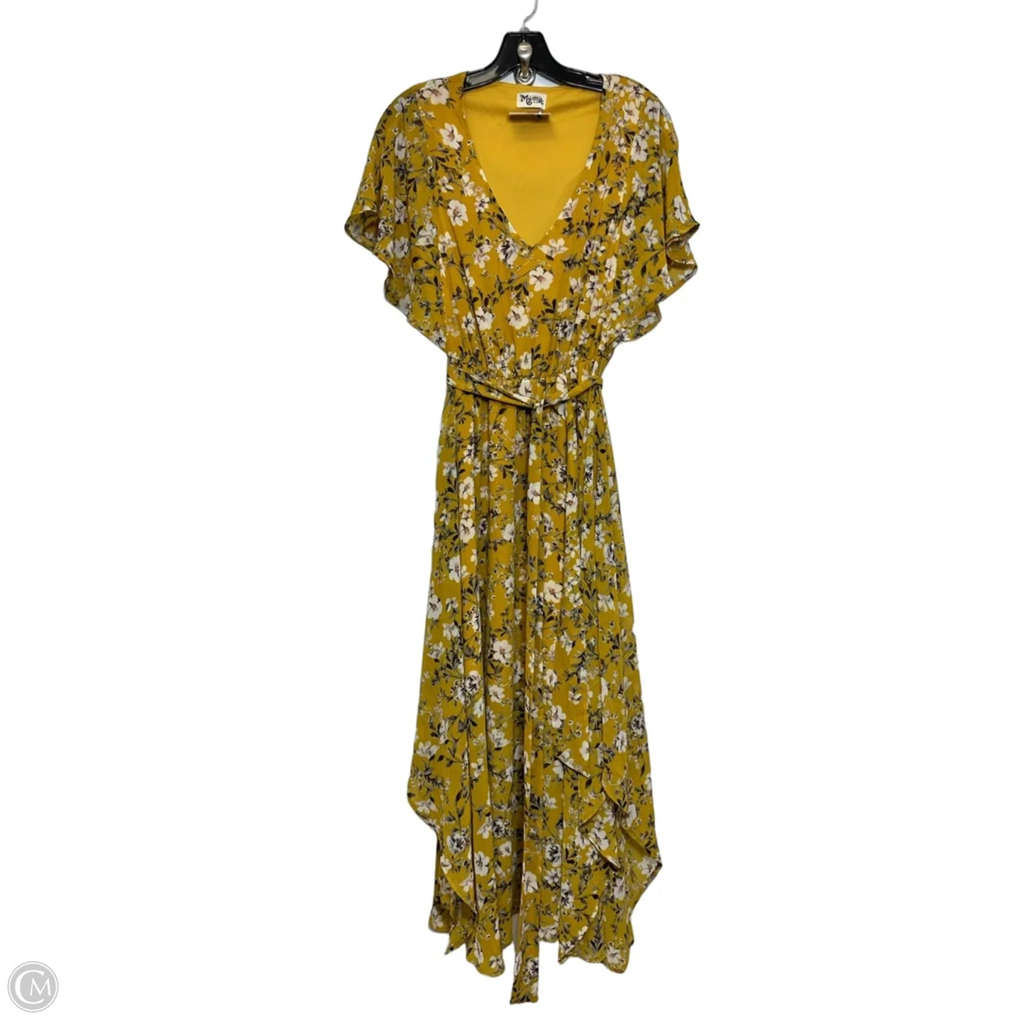 Dress Casual Maxi By Mumu In Yellow, Size: Xs