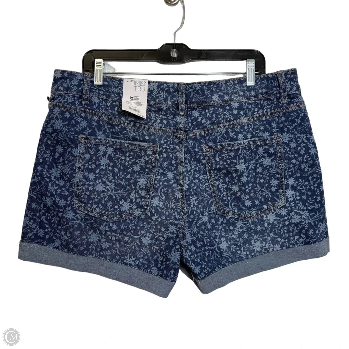 Shorts By Time And Tru In Blue, Size: Xxl