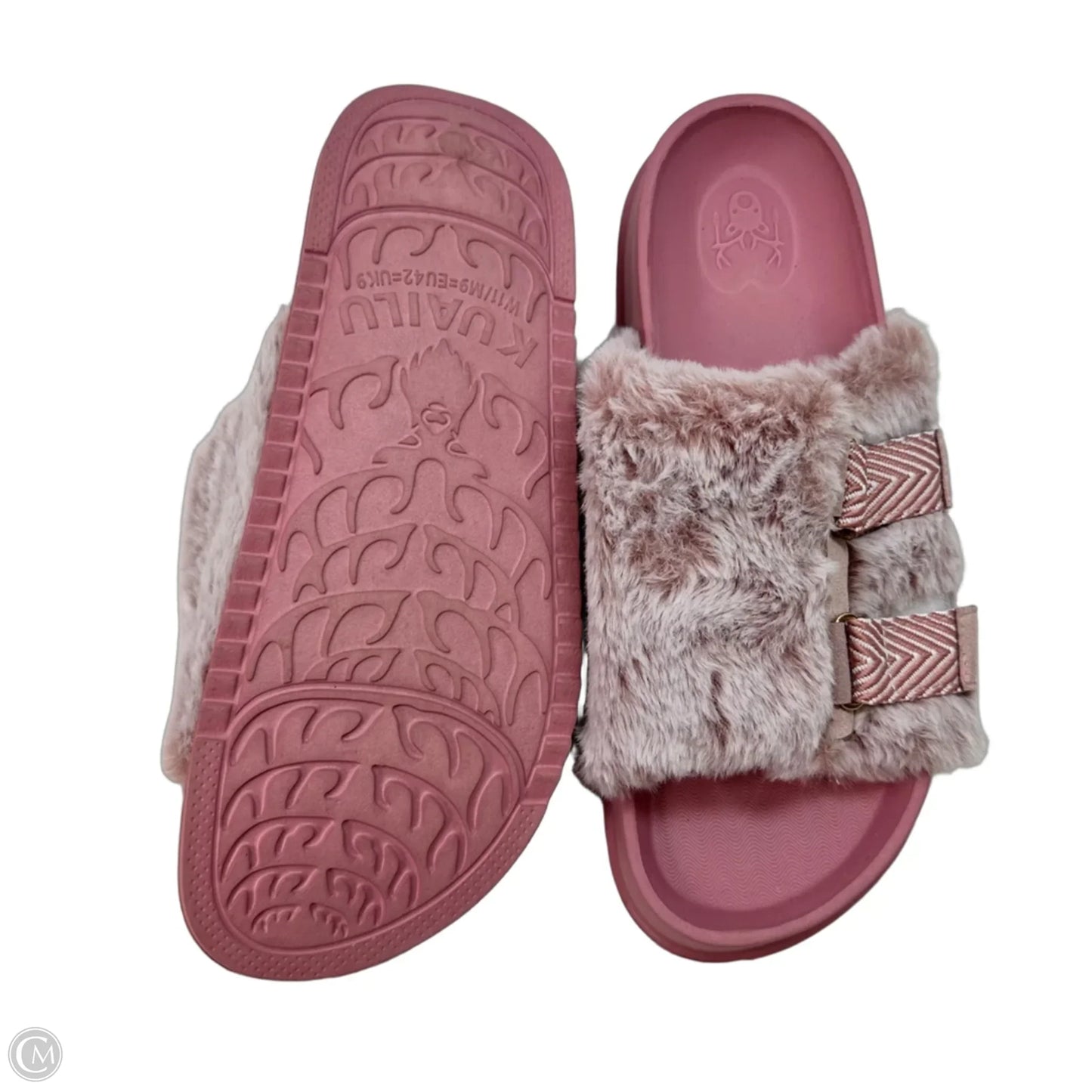 Sandals Flip Flops By Clothes Mentor In Pink, Size: 11