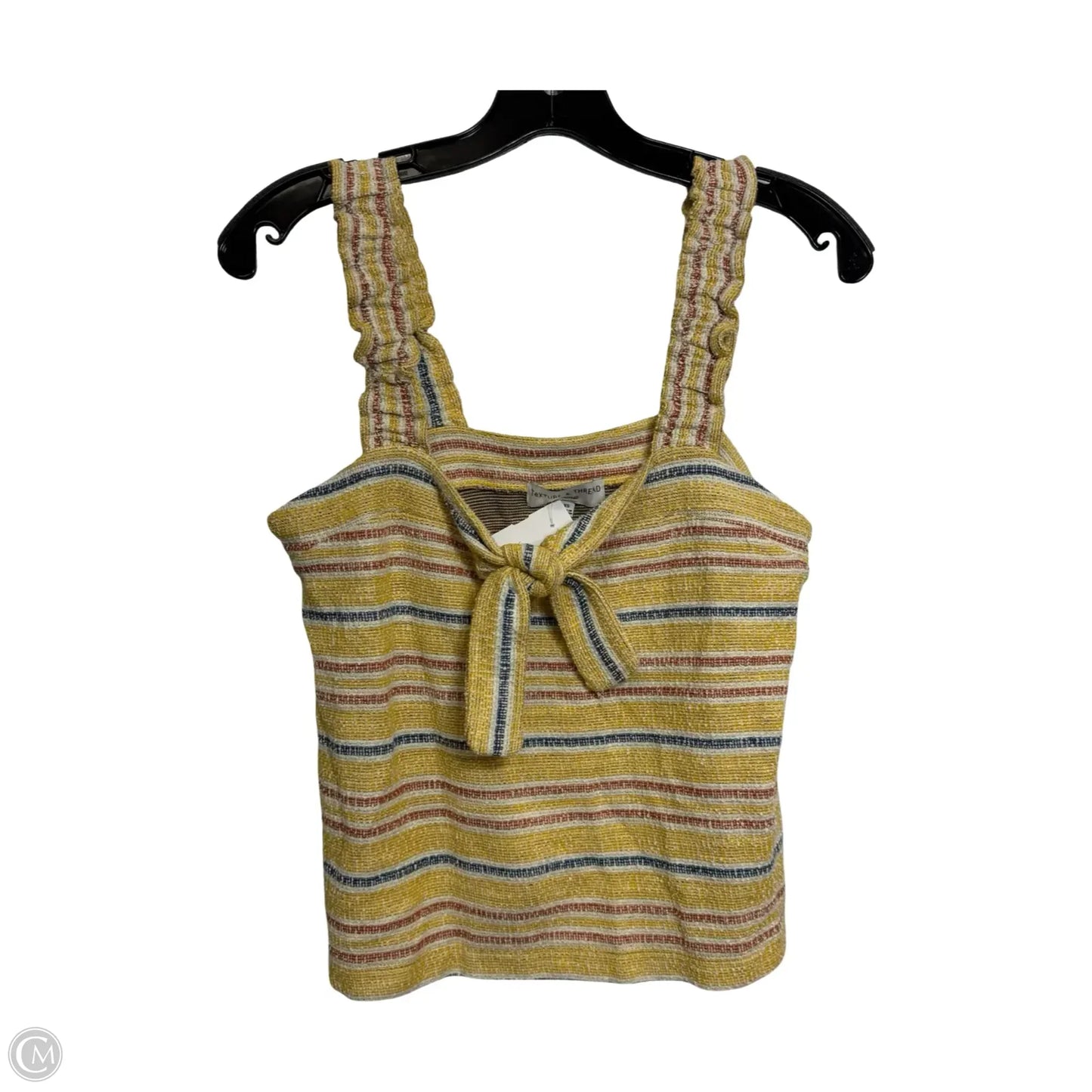 Tank Top By Madewell In Yellow, Size: Xs
