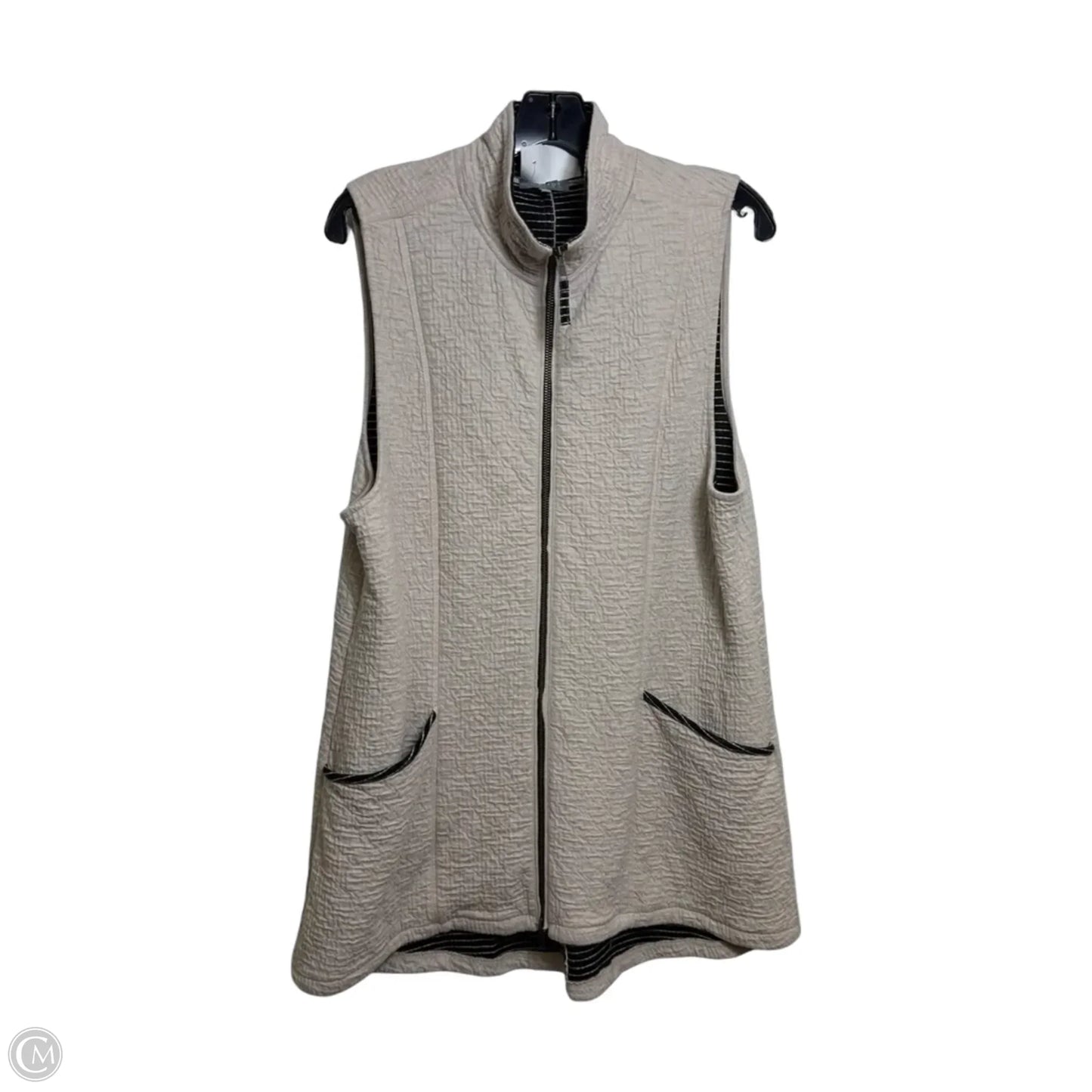 Vest Other By Habitat In Taupe, Size: M