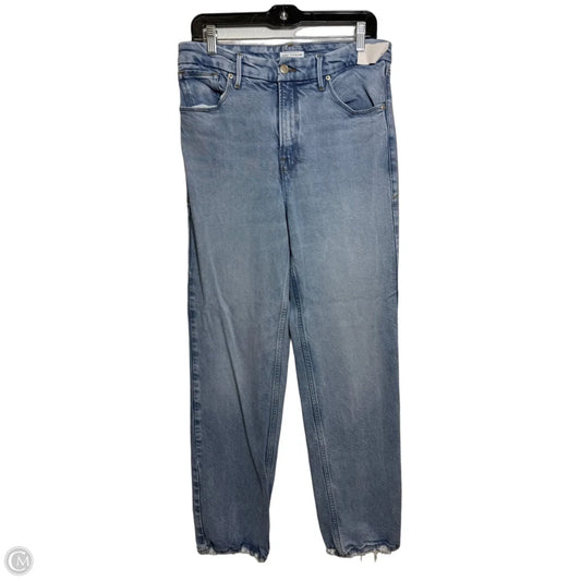 Jeans Straight By Good American In Blue Denim, Size: 10