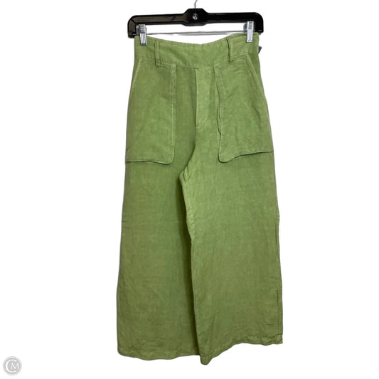 Pants Cropped By Clothes Mentor In Green, Size: S