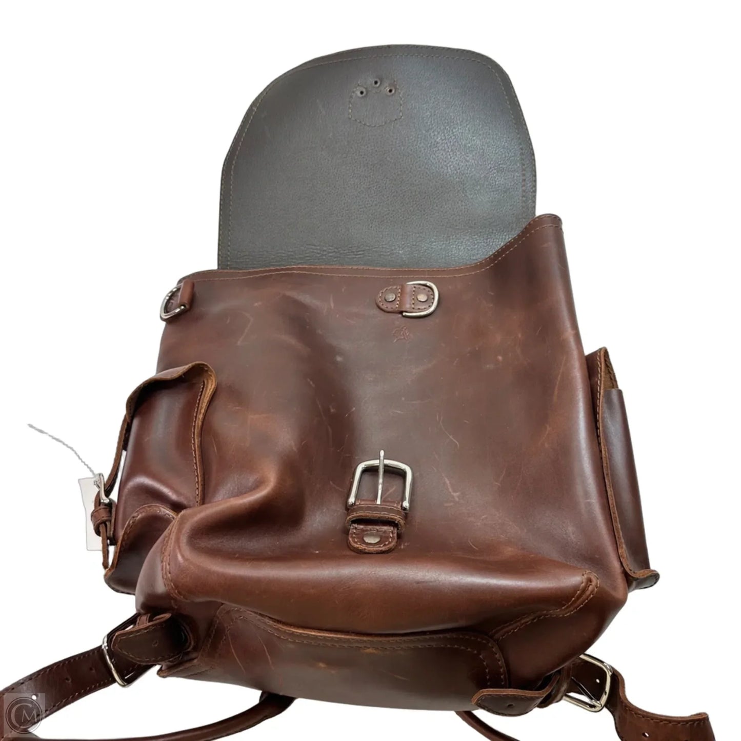 Backpack Leather By SADDLEBACK, Size: Medium