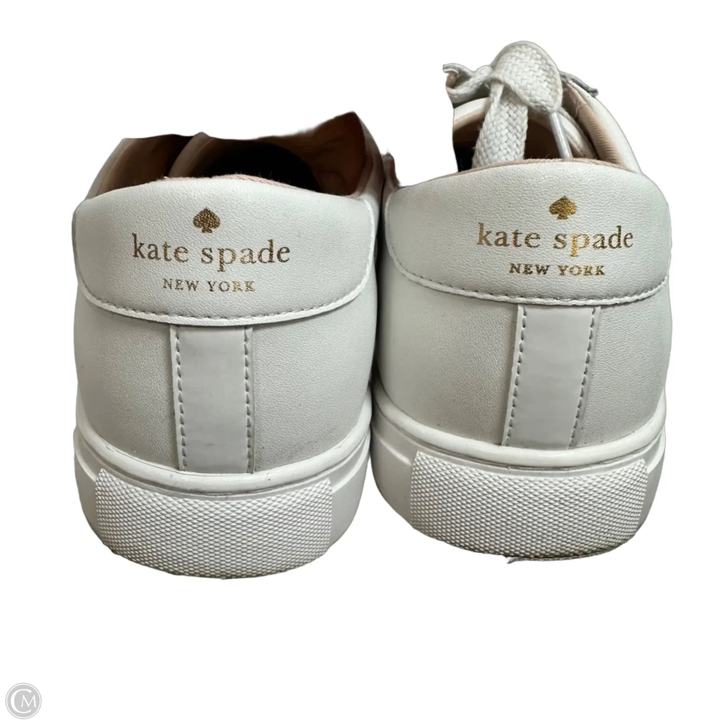 Shoes Designer By Kate Spade In White, Size: 9.5