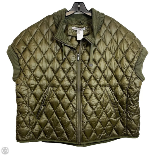 Vest Puffer & Quilted By Clothes Mentor In Green, Size: Xl