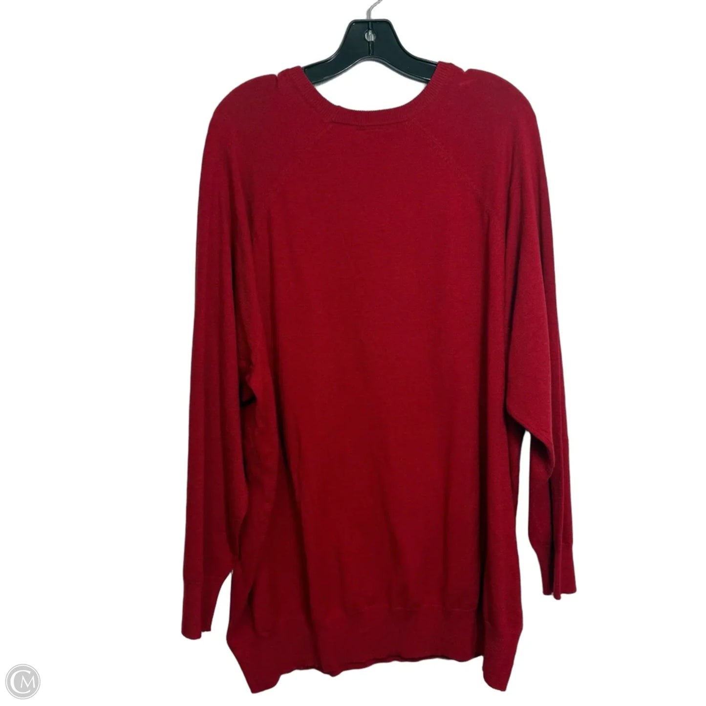 Sweater By Torrid In Red, Size: 4x