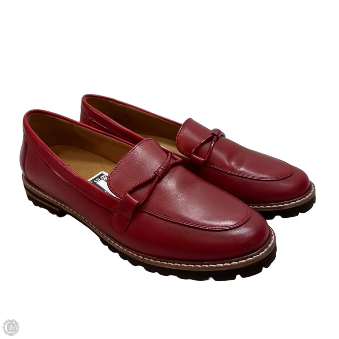 Shoes Flats By Clothes Mentor In Red, Size: 9