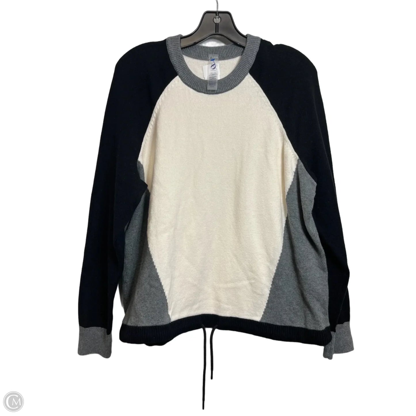 Sweater By Lou And Grey In Black & Cream, Size: S