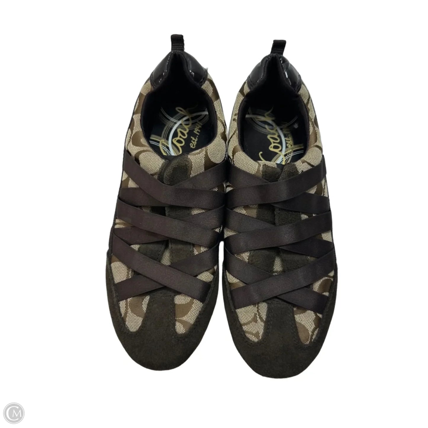 Shoes Designer By Coach In Brown, Size: 7