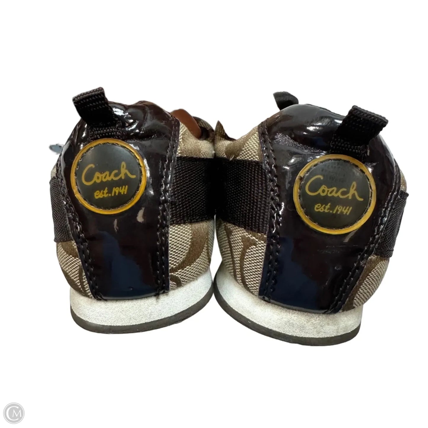 Shoes Designer By Coach In Brown, Size: 7