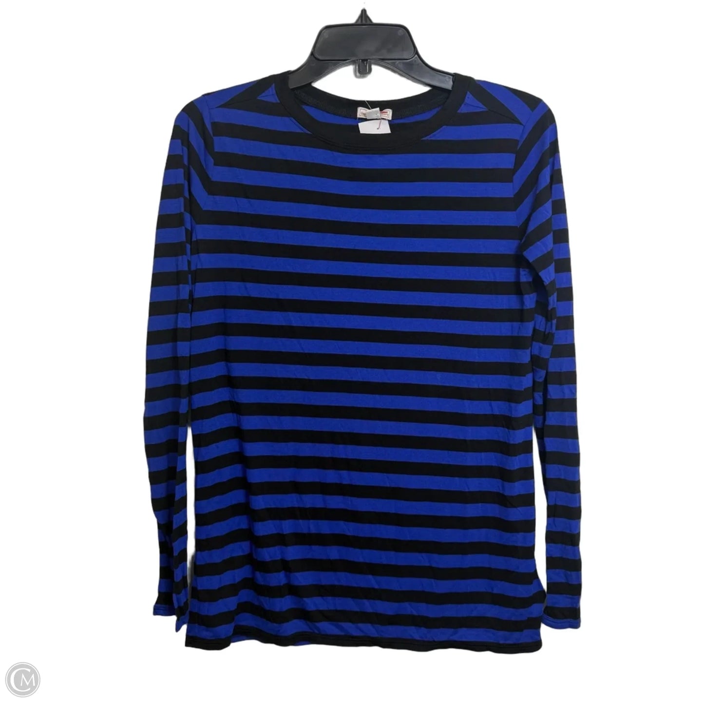 Top Long Sleeve Basic By Gap In Blue, Size: Xs