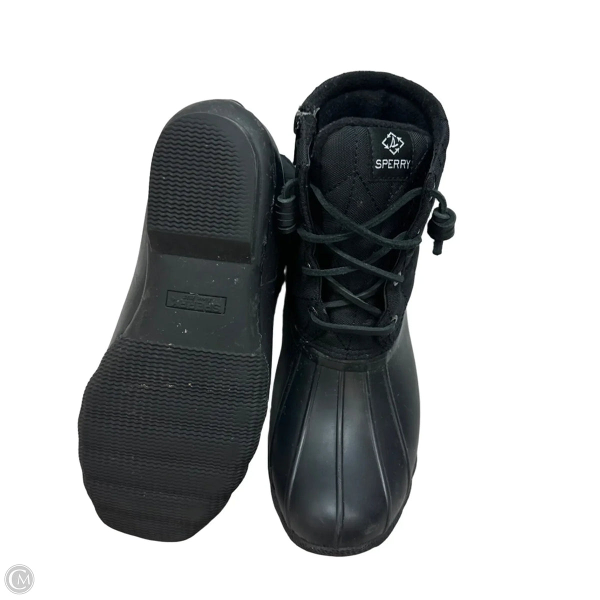 Boots Rain By Sperry In Black, Size: 7