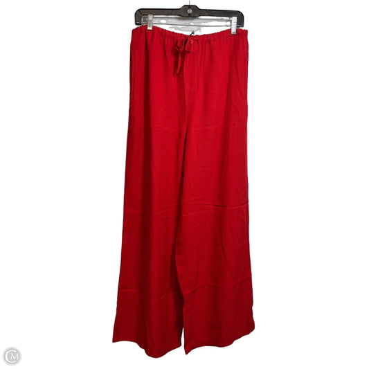 Pants Designer By Christian Lacroix In Red, Size: M