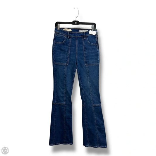 High rise Jeans Boot Cut By Pilcro In Blue Denim, Size: 4