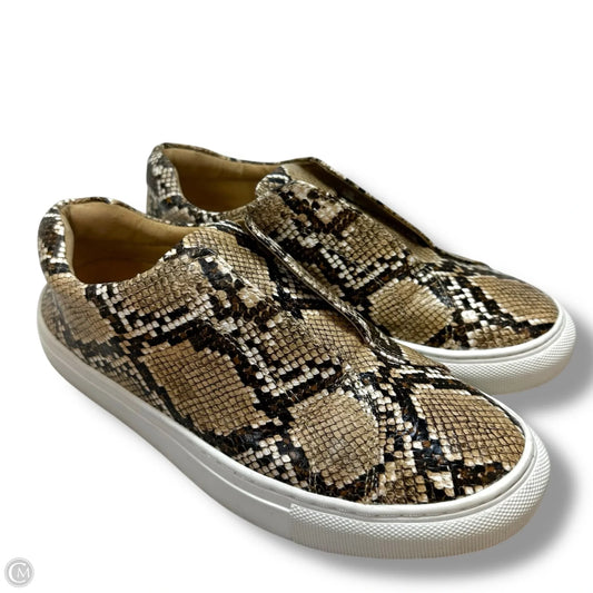 Shoes Sneakers By J Slides In Animal Print, Size: 8.5