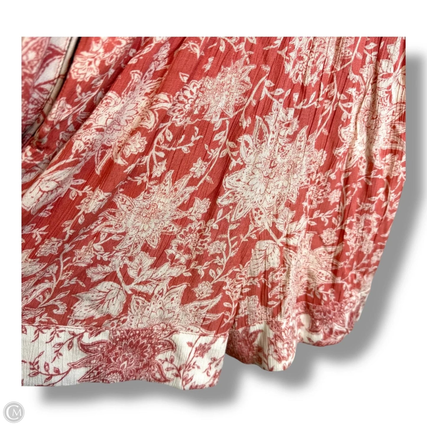 Romper By Billabong In Floral Print, Size: Xs