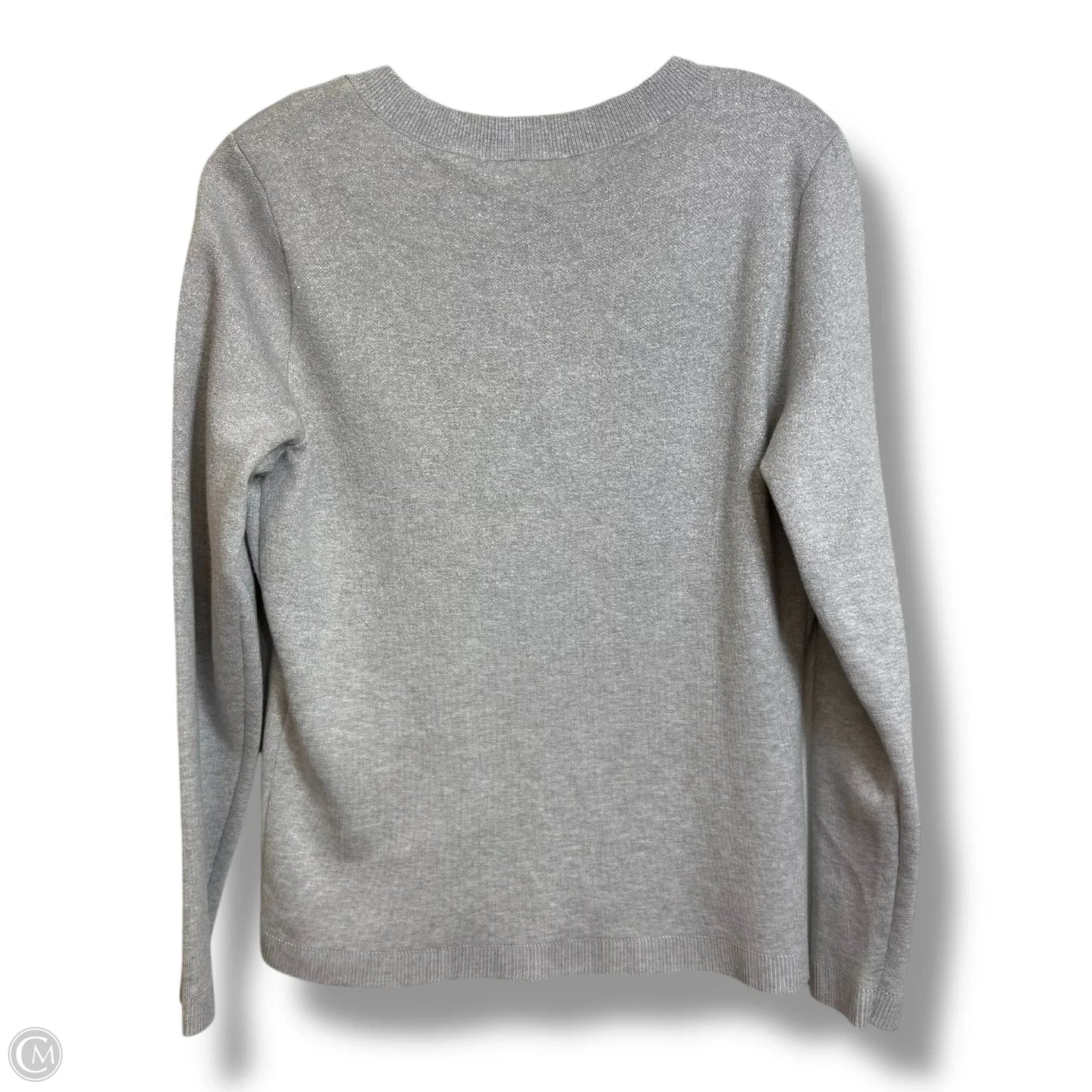 Sweater By White House Black Market In Silver, Size: M