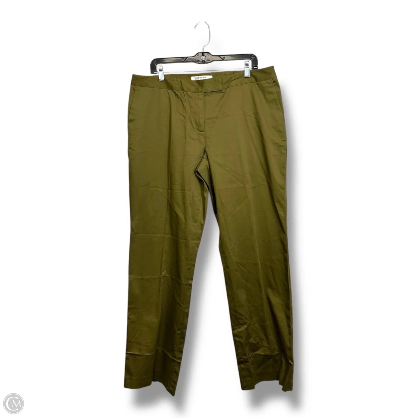 Pants Dress By Liz Claiborne In Green, Size: 16