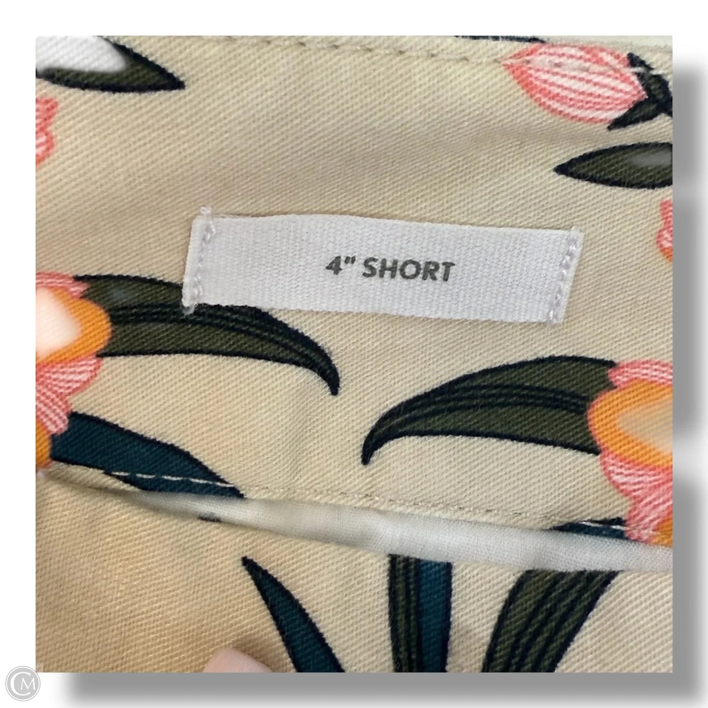 Shorts By Loft In Tropical Print, Size: 4